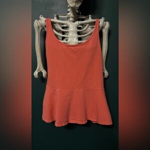 Coral Express Peplum Top